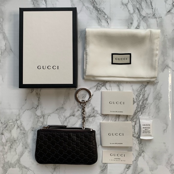 Gucci Accessories - 🇺🇸 Gucci Microguccissima Leather Keyholder Brown